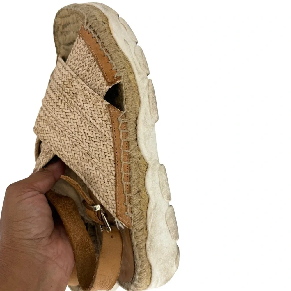 Anthropologie Farylrobin Ursula Espadrille Sport Sandals Boho Resort EU40